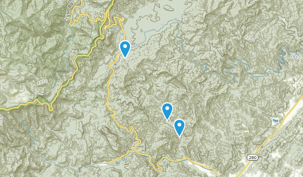 Wolf Ford, North Carolina Map