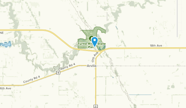 Arvilla, North Dakota Map