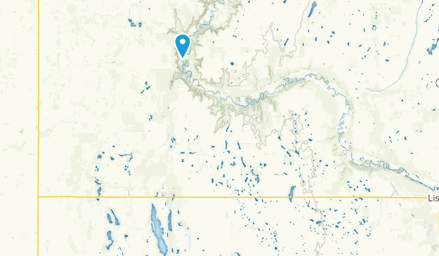 Fort Ransom, North Dakota Map