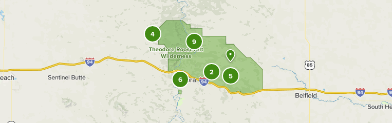 Map Of Medora Nd Best 10 Trails And Hikes In Medora | Alltrails