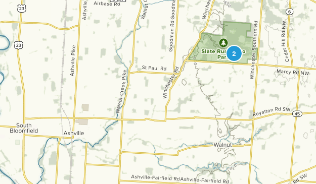 Ashville, Ohio Map