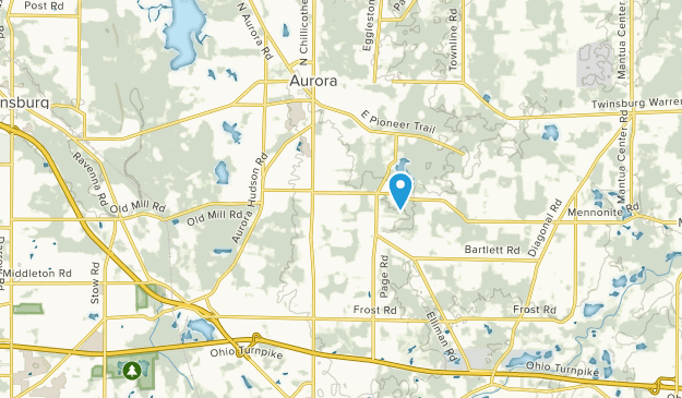 Aurora, Ohio Map
