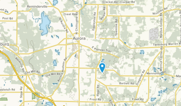 Aurora Ohio Map