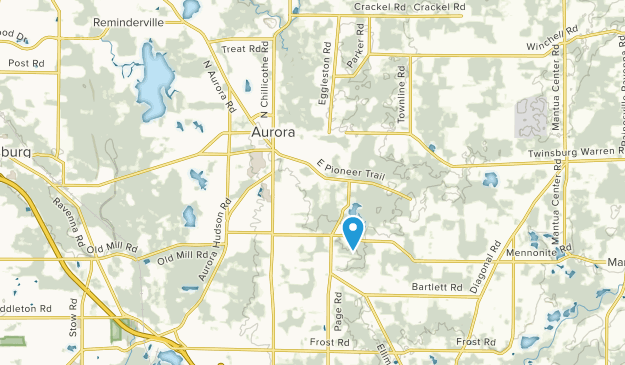 Aurora, Ohio Map