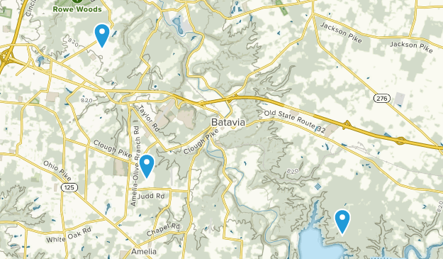 Batavia, Ohio Map