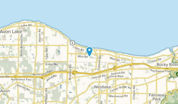 Bay Village, Ohio Map