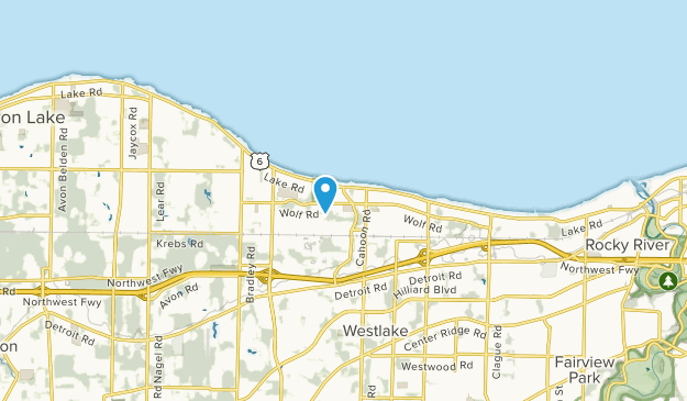 Bay Village, Ohio Map