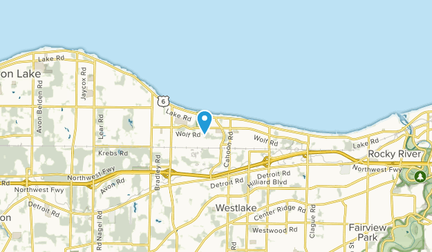 Bay Village, Ohio Map