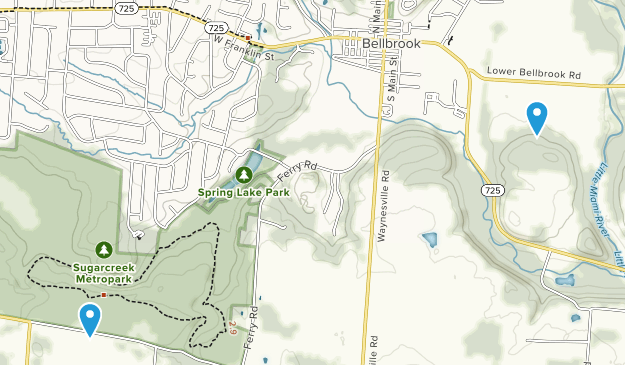 Bellbrook, Ohio Map