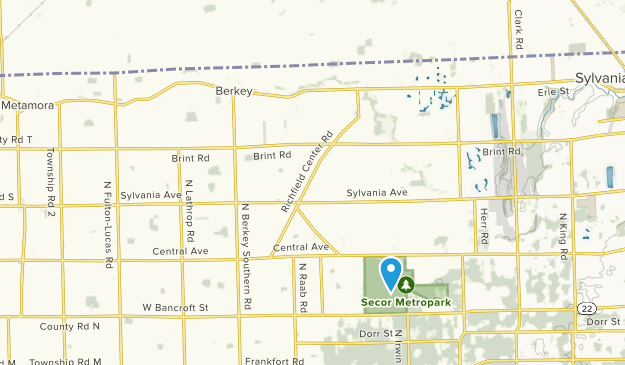 Berkey, Ohio Map