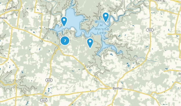 Bethel, Ohio Map