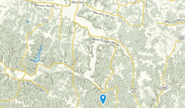 Bremen, Ohio Map