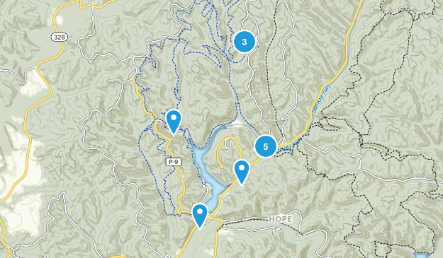 Brown, Ohio Map