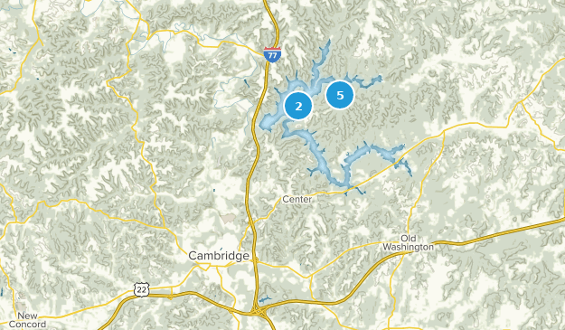 Cambridge, Ohio Map