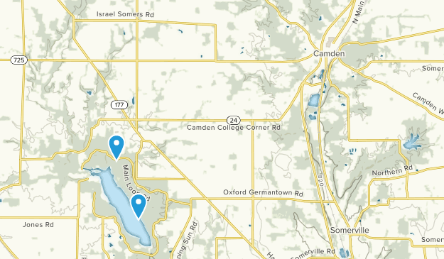 Camden, Ohio Map