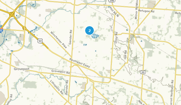 Canal Winchester, Ohio Map
