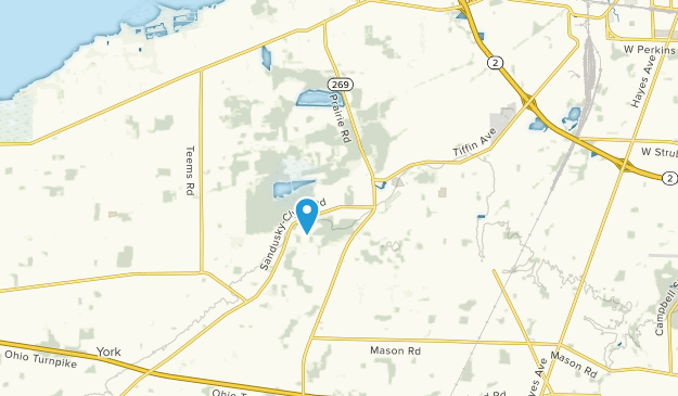 Castalia, Ohio Map