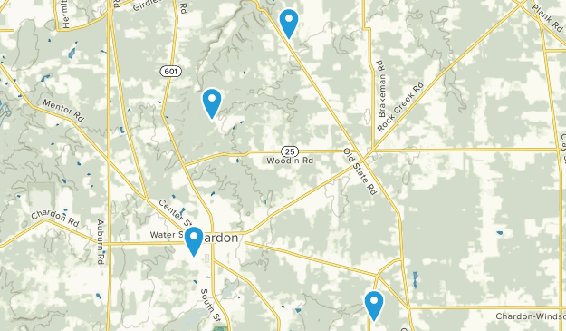 Chardon, Ohio Map