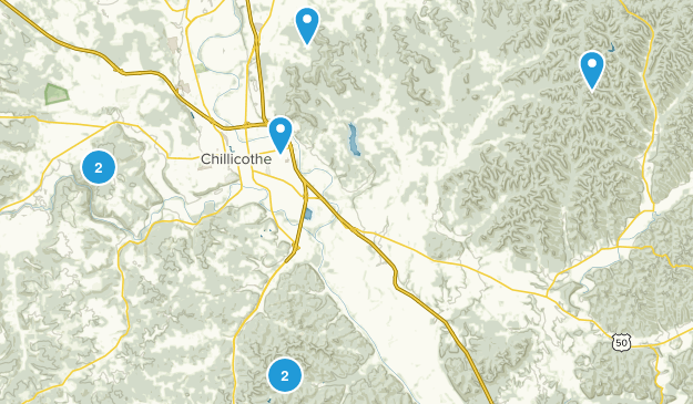 Chillicothe, Ohio Map