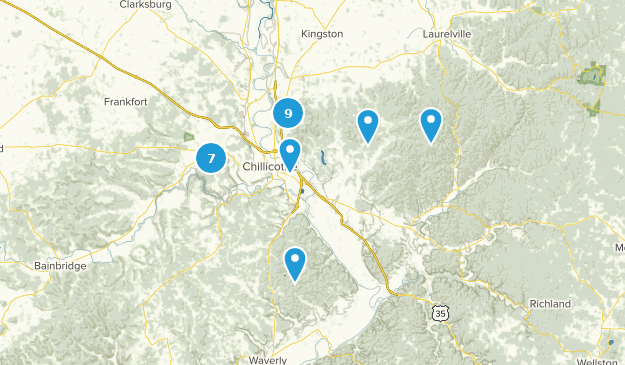 Chillicothe, Ohio Map
