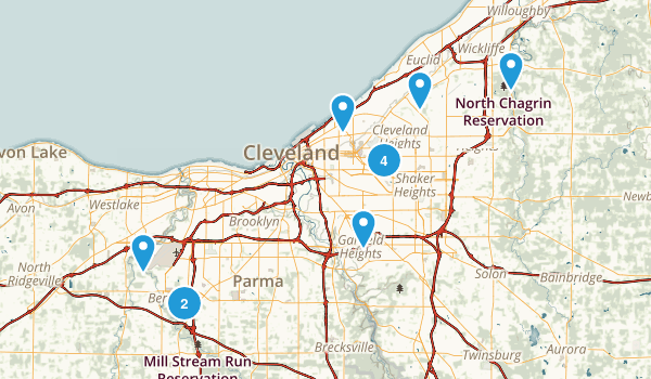 Cleveland, Ohio Map