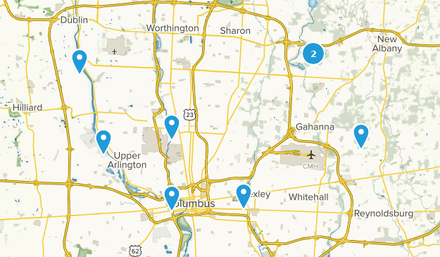 Columbus, Ohio Map