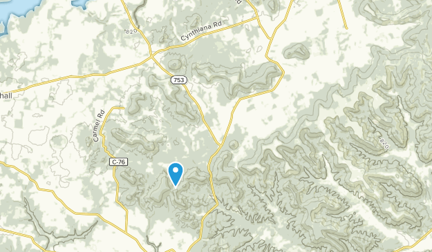 Cynthiana, Ohio Map