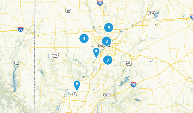 Dayton, Ohio Map