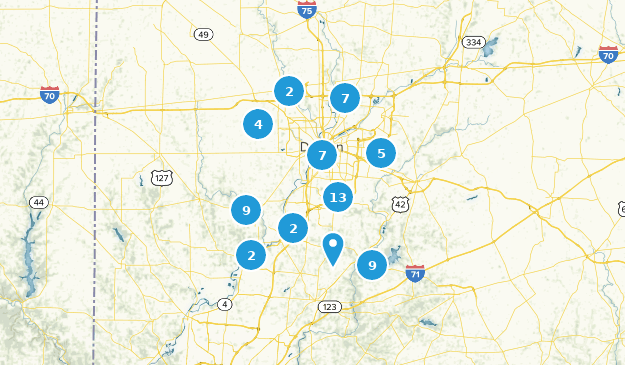 Dayton, Ohio Map