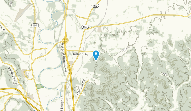 Delano, Ohio Map