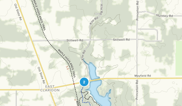 East Claridon, Ohio Map