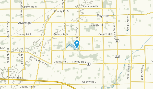 Fayette, Ohio Map