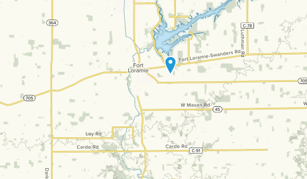Fort Loramie, Ohio Map