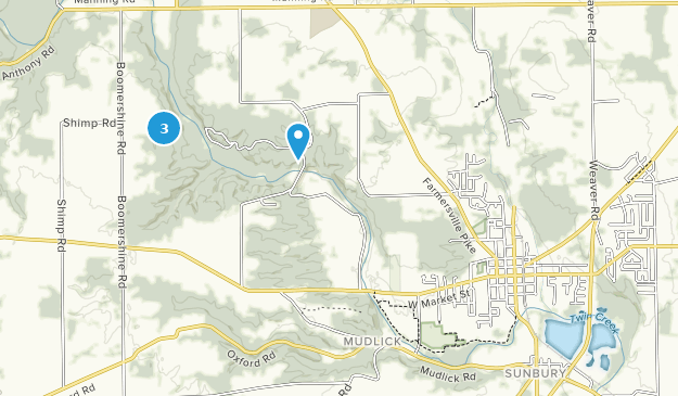 Germantown, Ohio Map