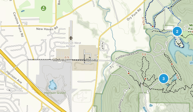 Harrison, Ohio Map