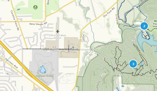 Harrison, Ohio Map