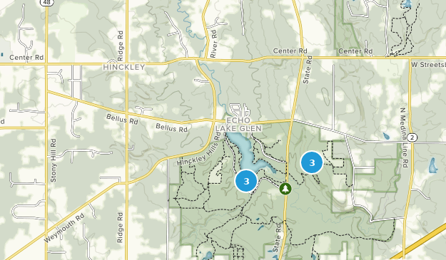 Hinckley, Ohio Map