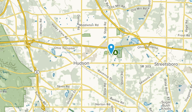 Hudson, Ohio Map