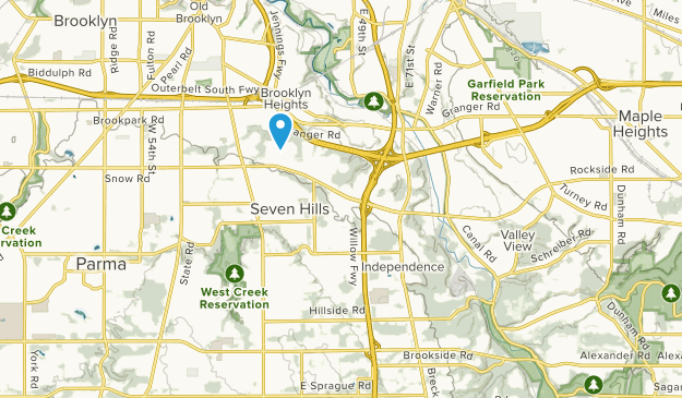 Independence, Ohio Map