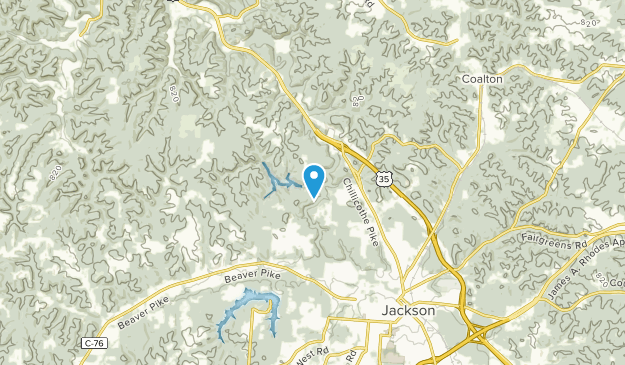 Jackson, Ohio Map