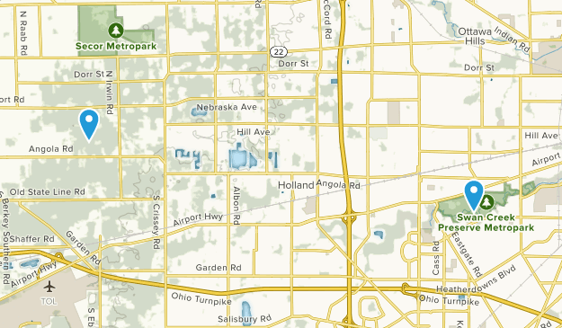 Johnston Corners, Ohio Map