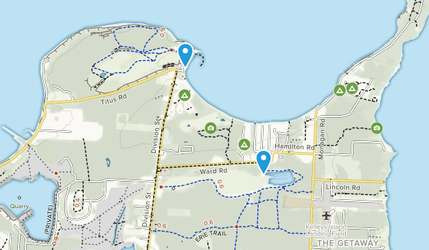Kelleys Island, Ohio Map