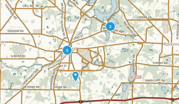 Kent, Ohio Map