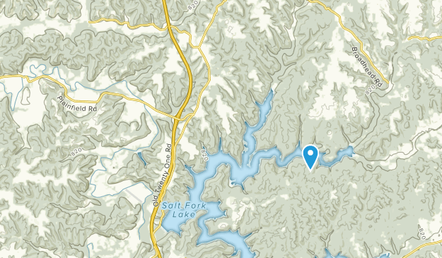 Kimbolton, Ohio Map