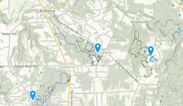 Kirtland, Ohio Map