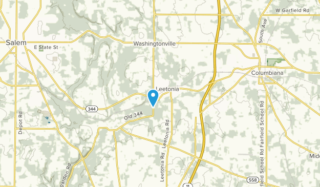 Leetonia, Ohio Map