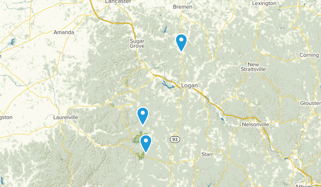 Logan, Ohio Map