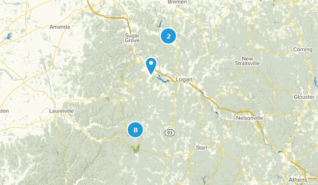Logan, Ohio Map