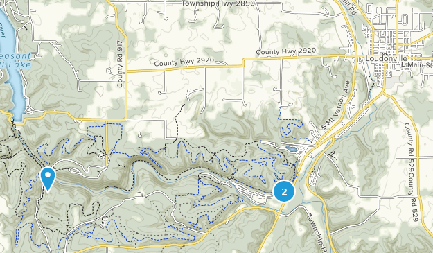 Loudonville, Ohio Map