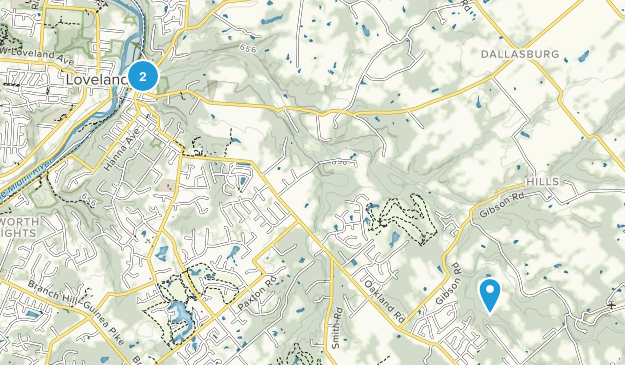 Loveland, Ohio Map